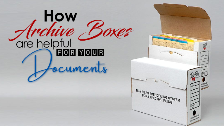 How archive boxes are helpful for your documents